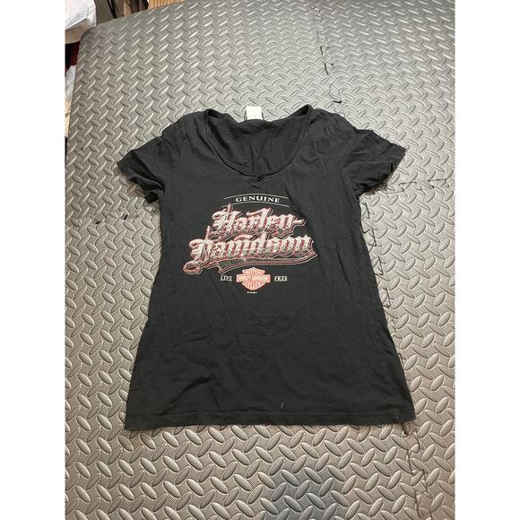 Harley Davidson Y2K Womens Lot of 4 Bundle T Shirts Biker Motorcycle Size S/M - Picture 9 of 12
